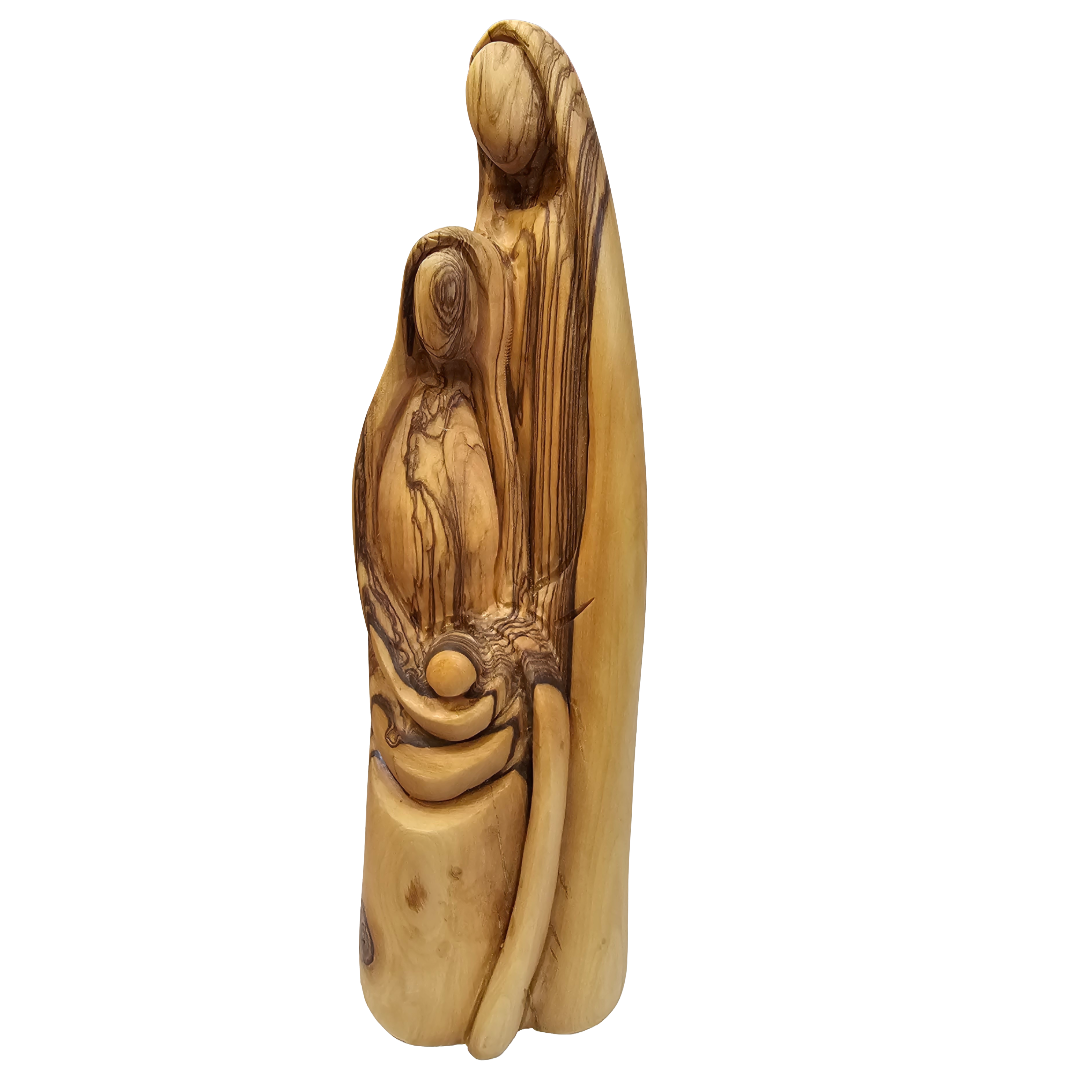 Holy Family faceless figure