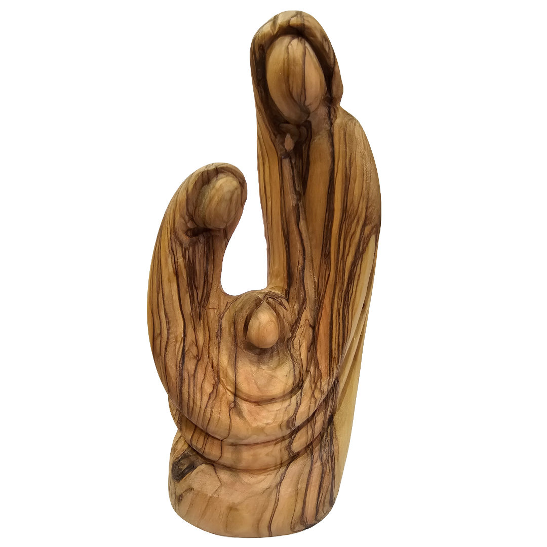 Holy Family faceless figure