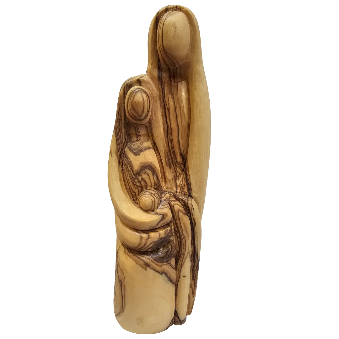Holy Family faceless figure