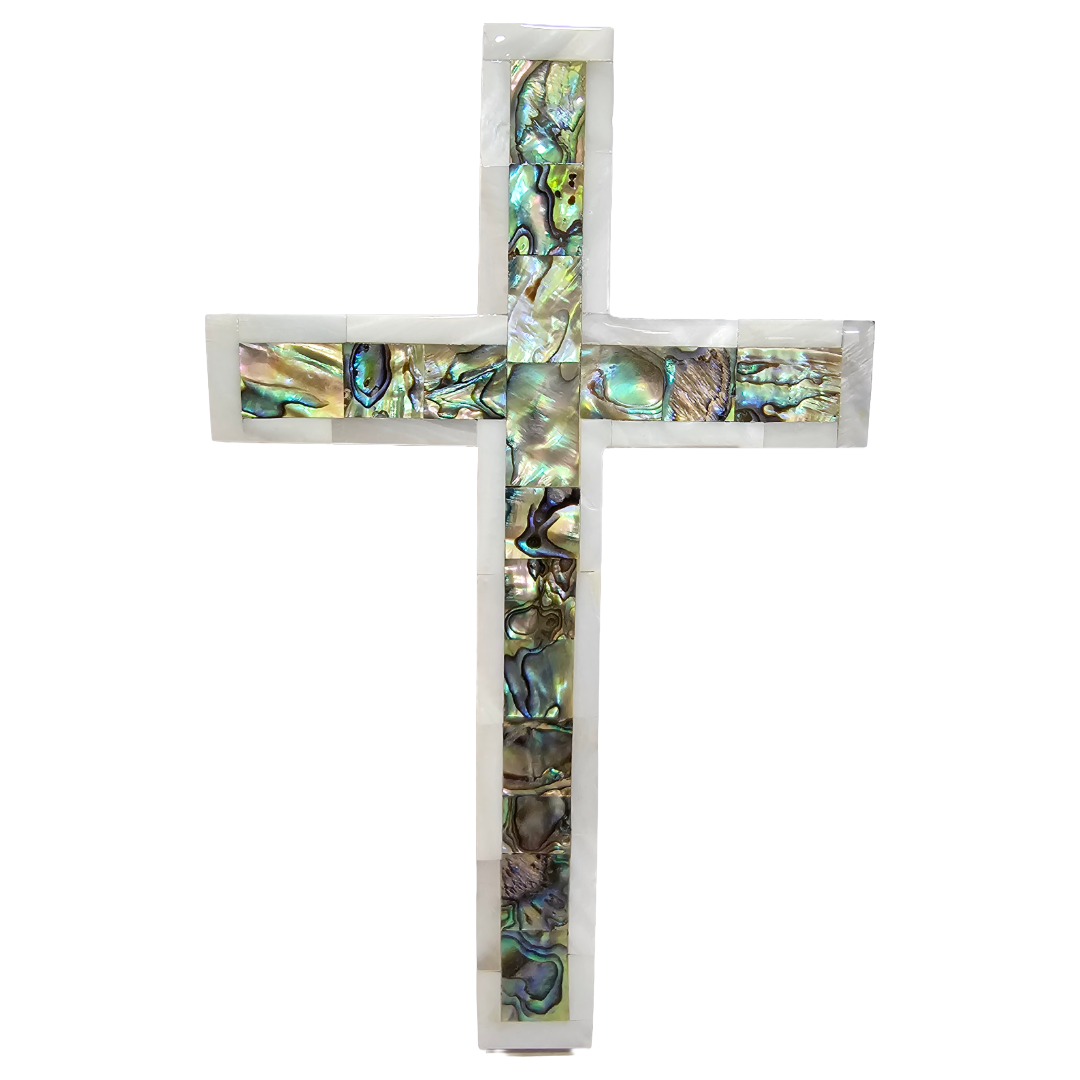 Plain Mother of Pearl Cross