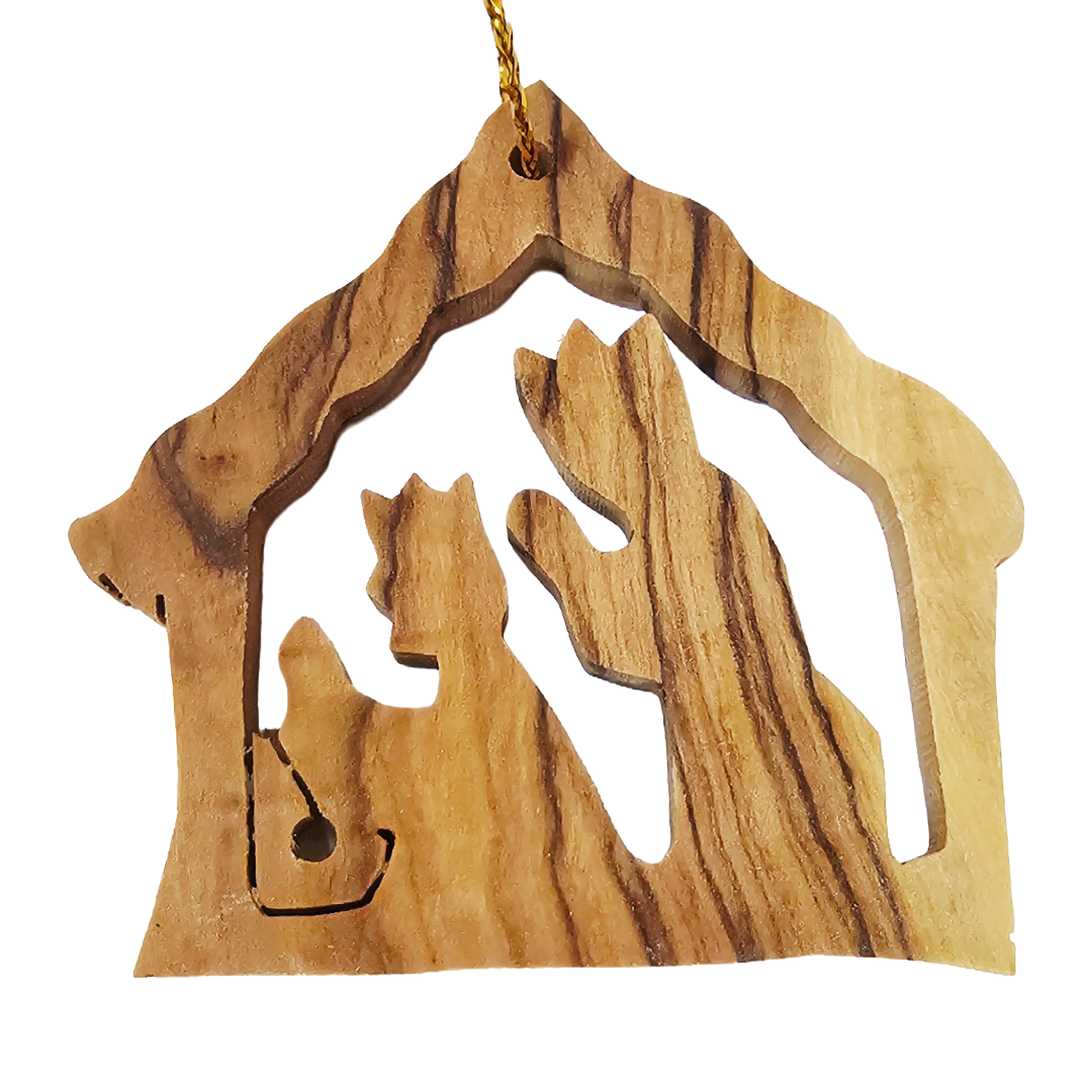 Olive Wood Ornaments