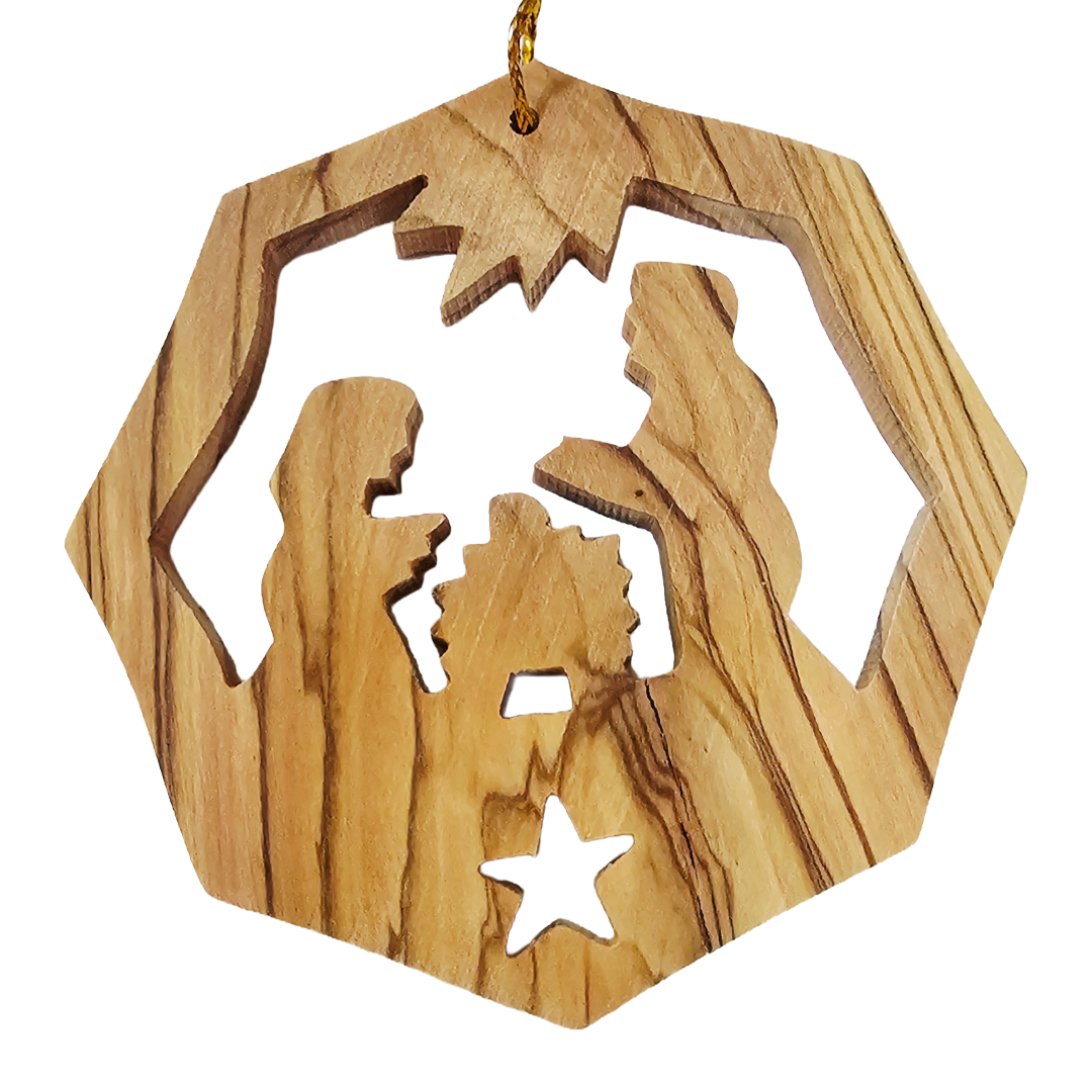 Olive Wood Ornaments