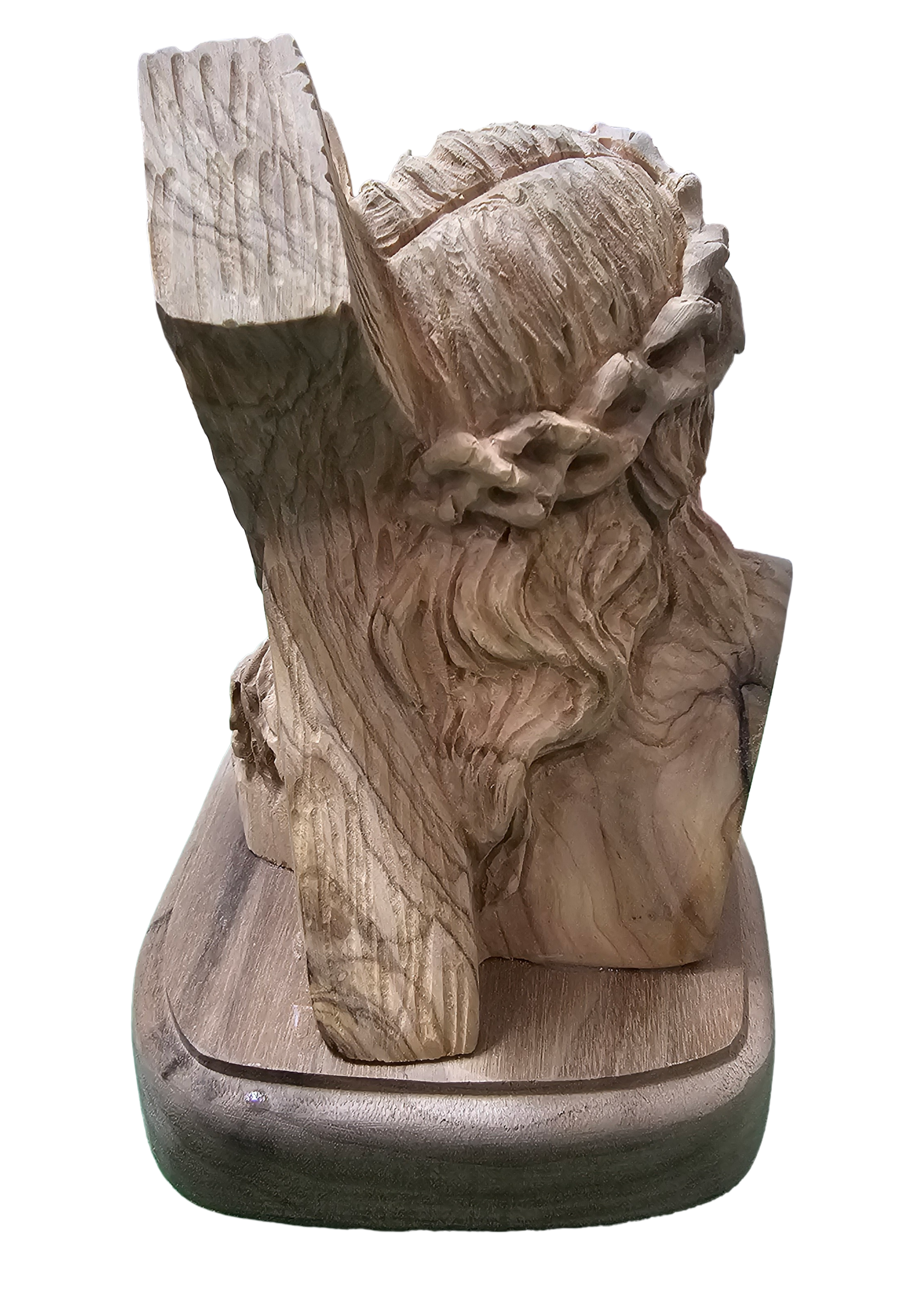 Bust of Jesus bearing the cross image 3