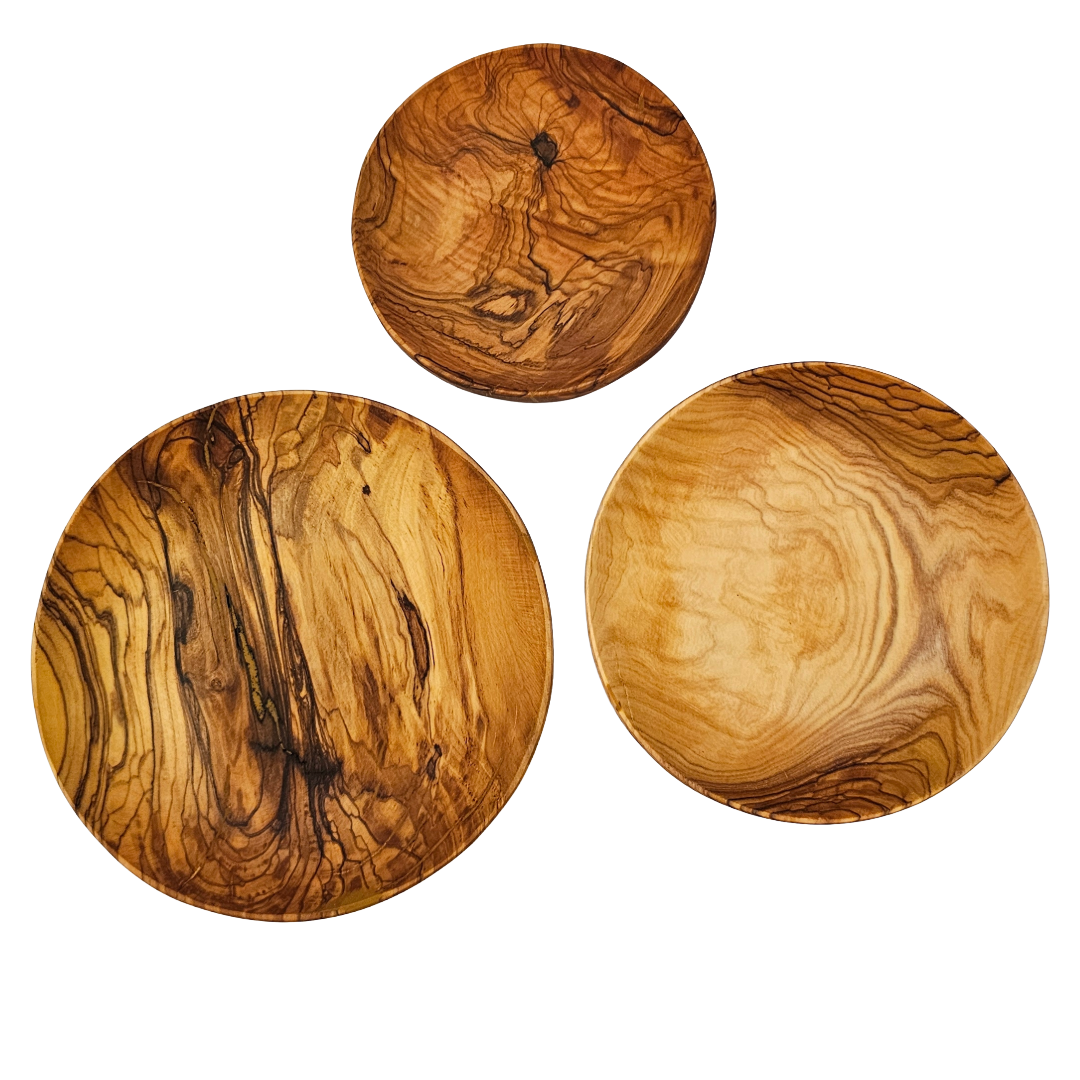 Olive Wood Nesting Bowls