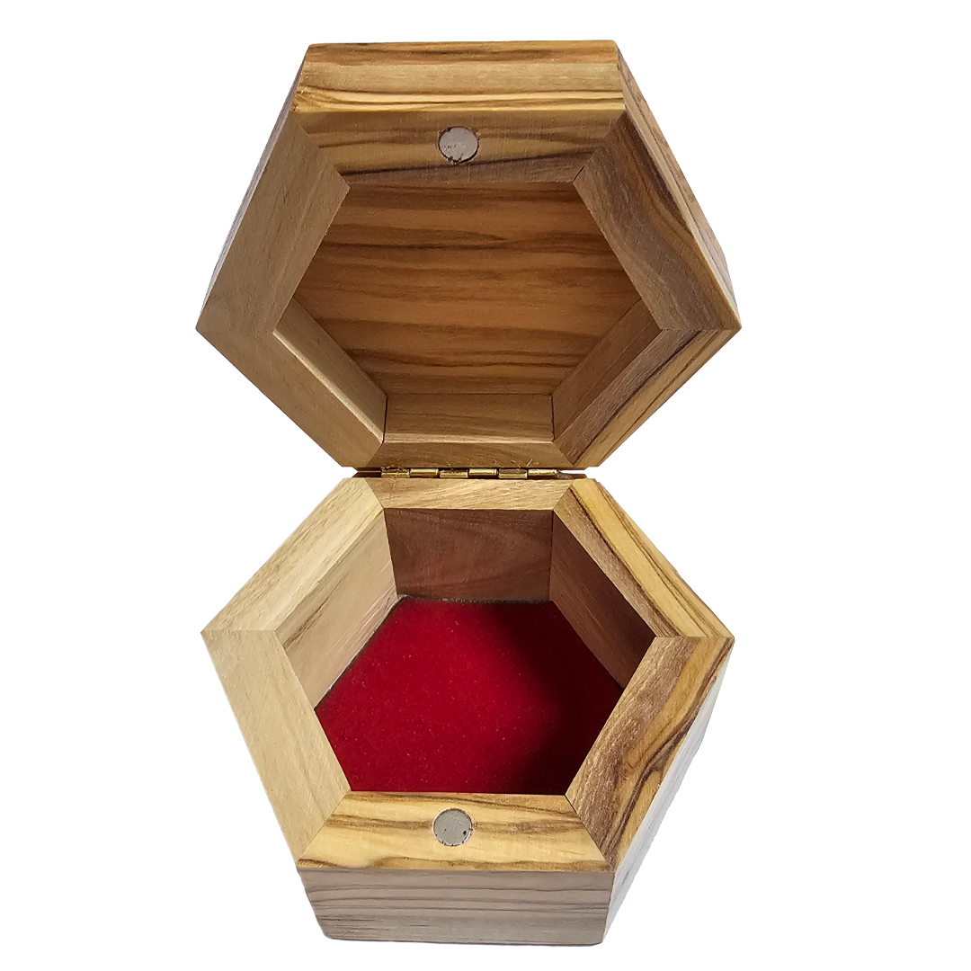 Handcrafted Olive Wood Box image 2