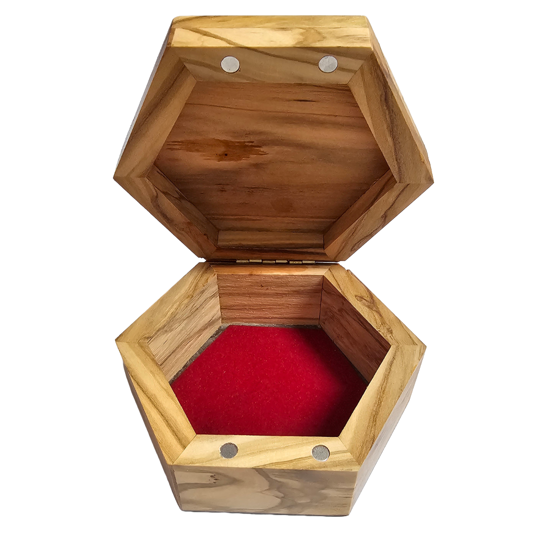 Handcrafted Olive Wood Box image 2