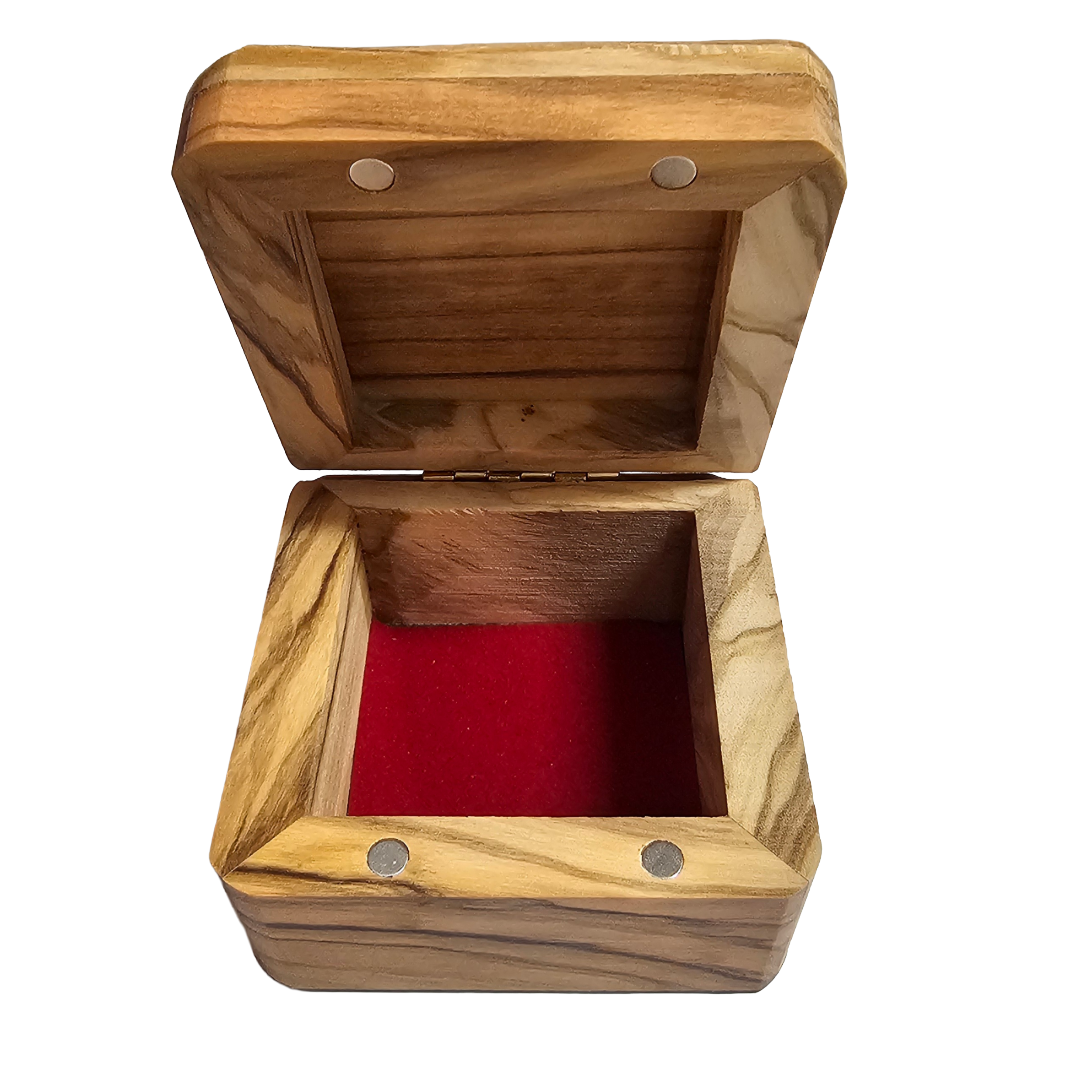 Handcrafted Olive Wood Box image 2