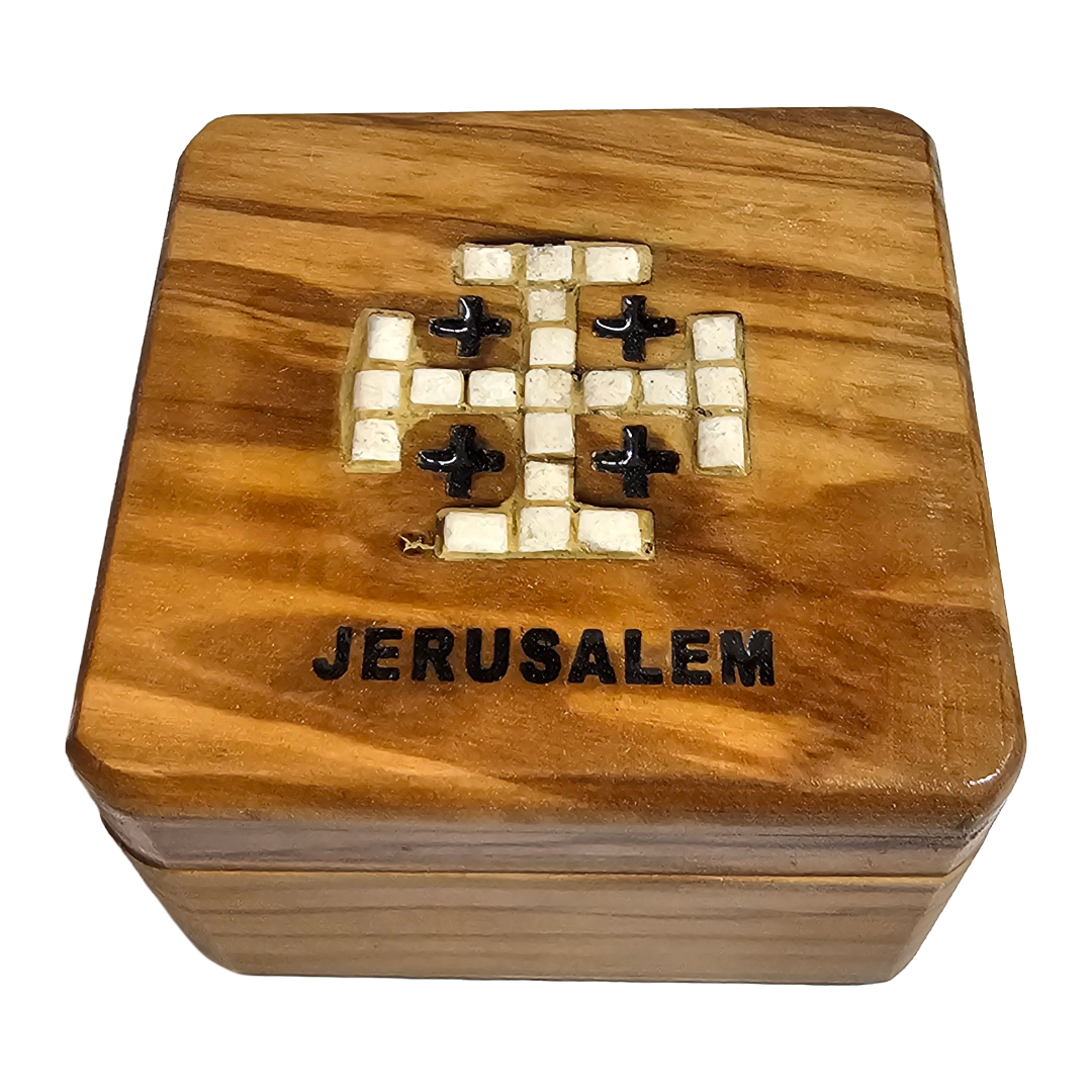Handcrafted Olive Wood Box image 3