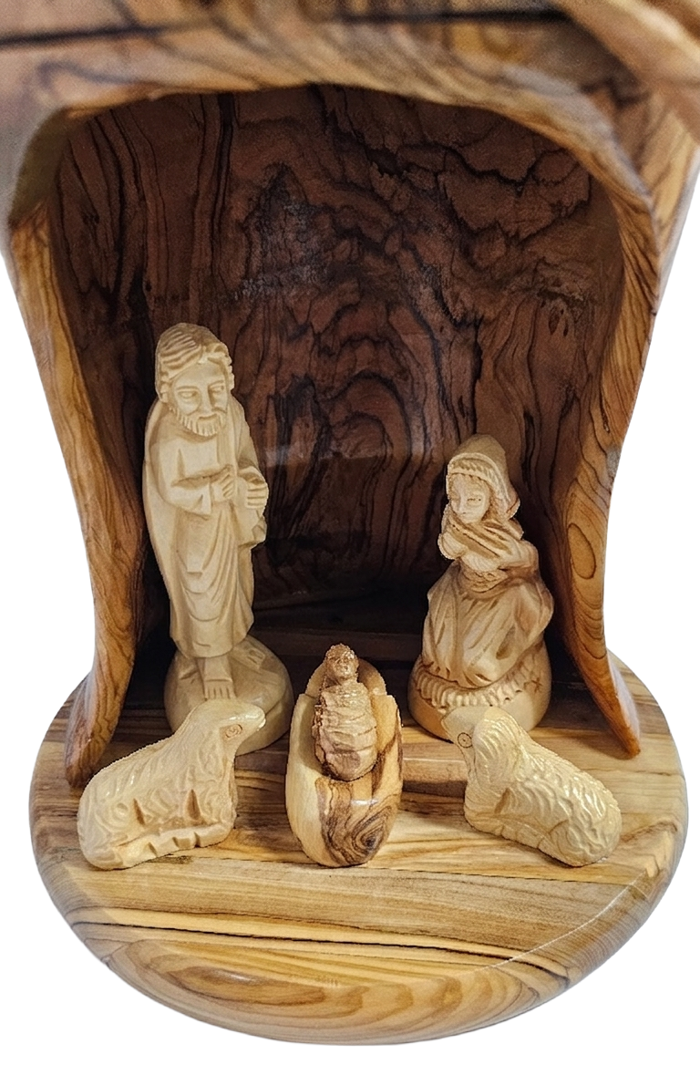 Bell-Shaped Nativity Grotto image 2