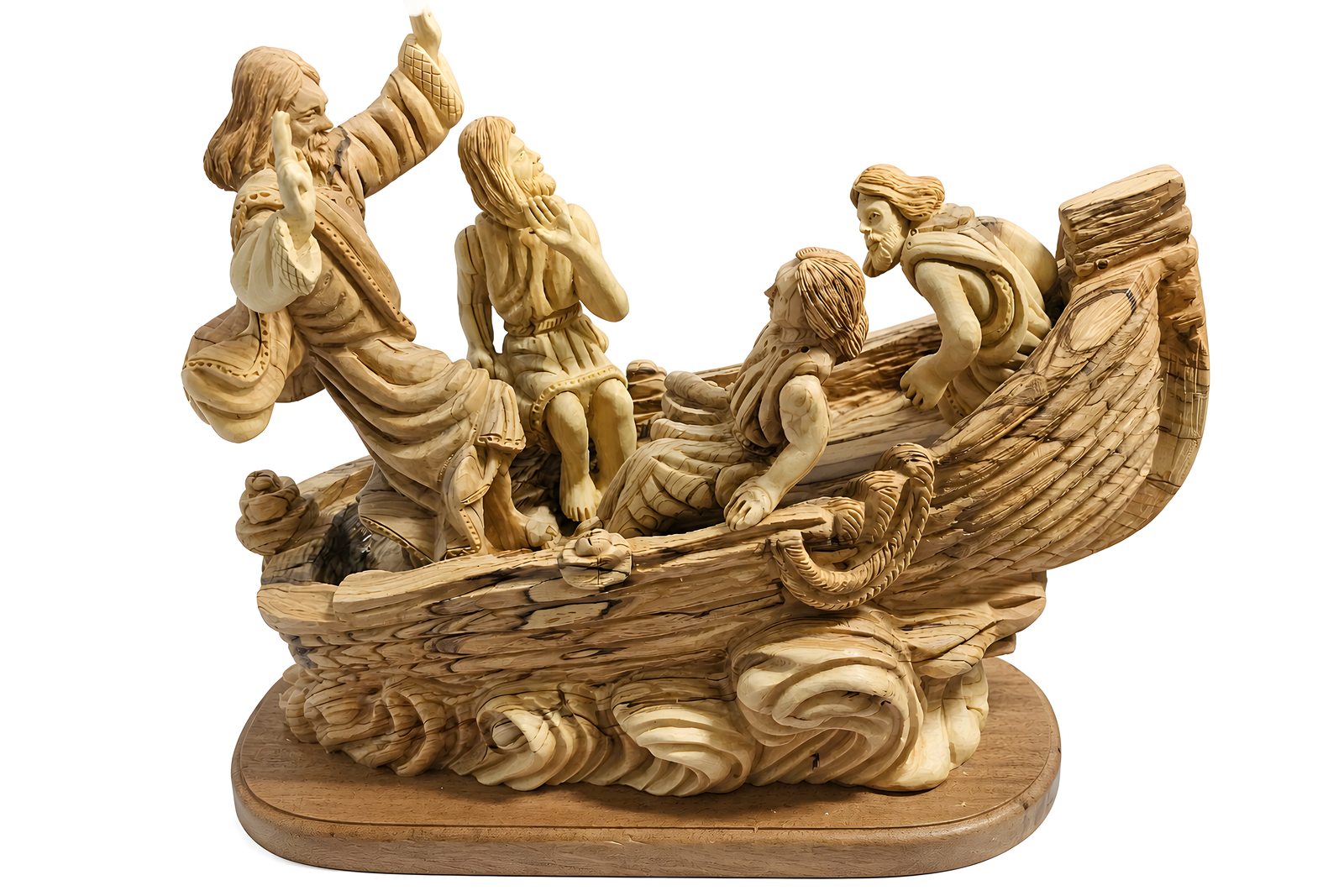 Jesus calming the storm