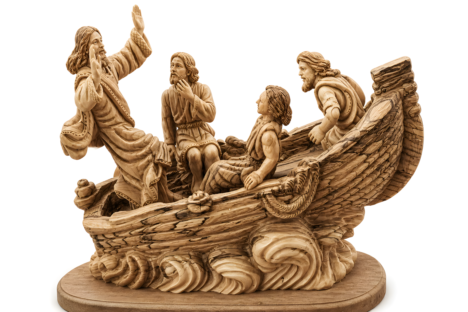 Jesus calming the storm image 3