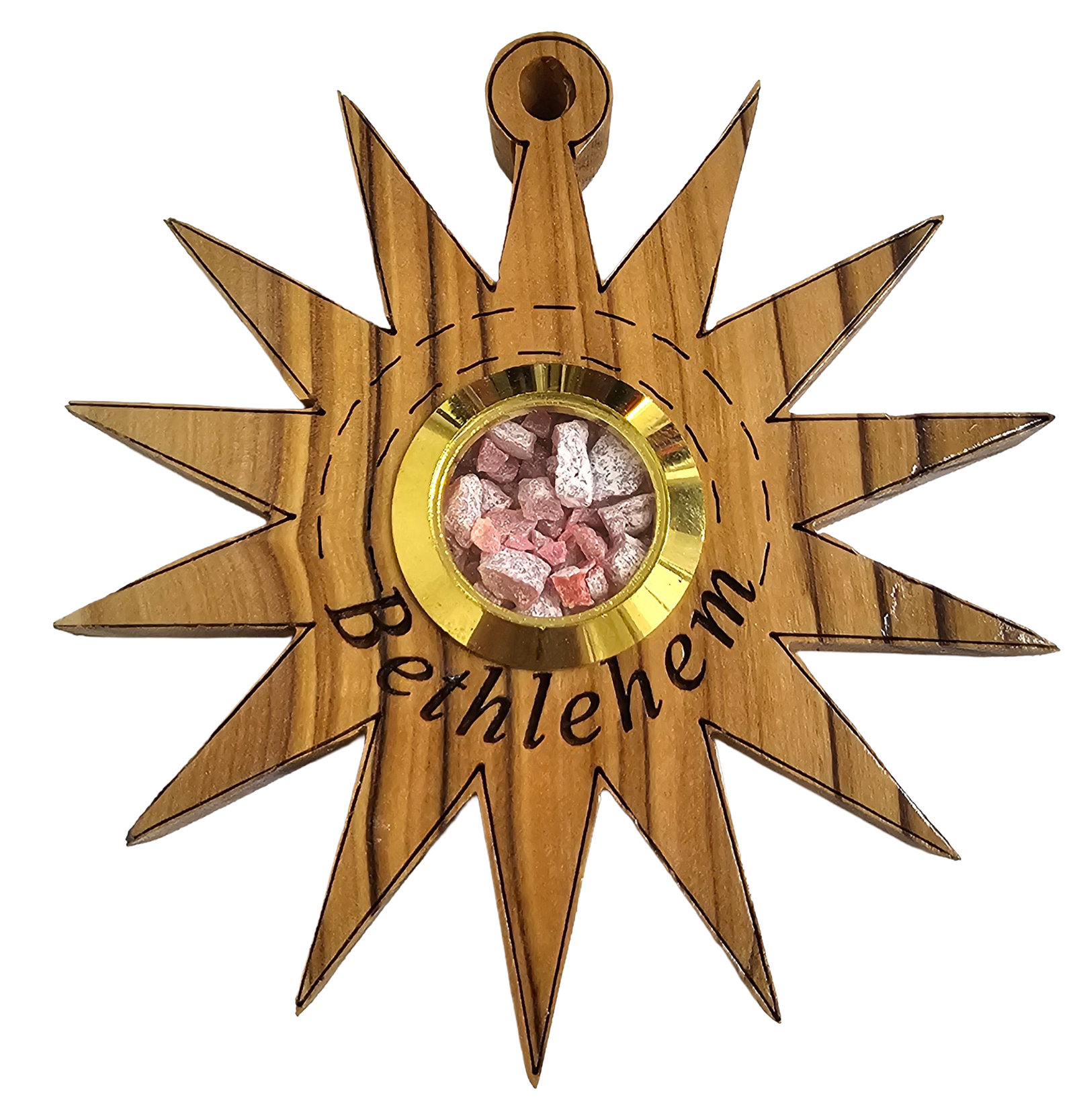 Bethlehem Nativity Star Ornament 