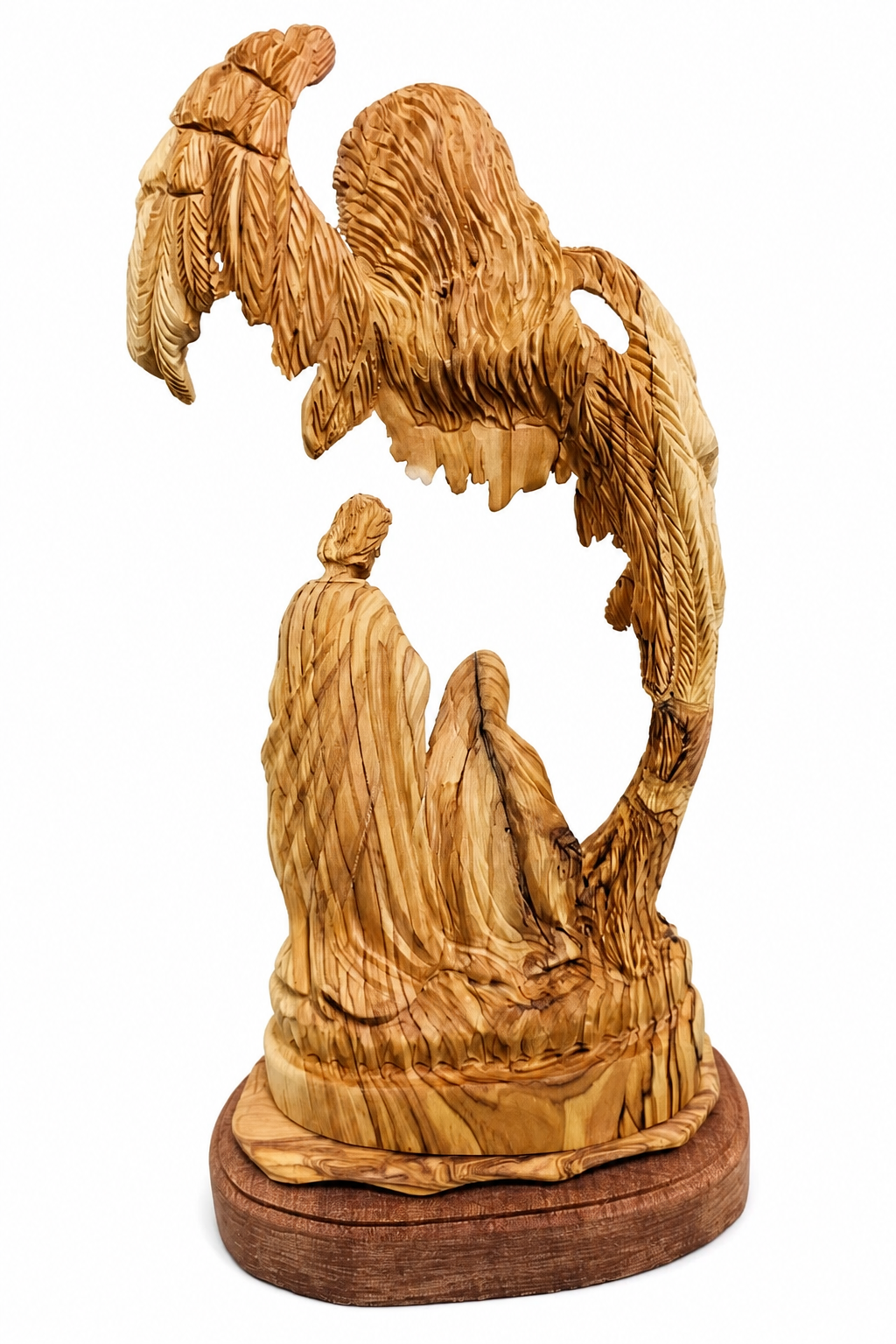 A guardian angel with the Holy Family image 2